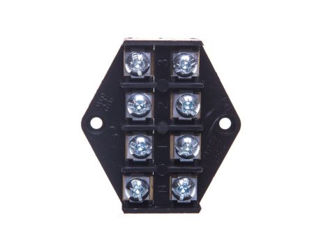 Płytka odgałęźna ZPT/2,5mm2/4-tory czarna ZPT 4-2.5 83001007