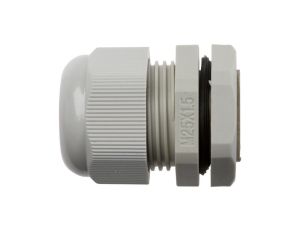 Dławnica kablowa poliamidowa M25 IP68 DP-EN 25 HM szara E03DK-01040100401