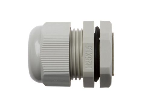 Dławnica kablowa poliamidowa M25 IP68 DP-EN 25 HM szara E03DK-01040100401