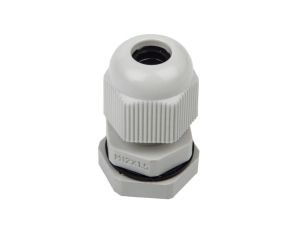 Dławnica kablowa poliamidowa z przeciwnakrętką M12 IP68 DP-EN 12 HM szara E03DK-01040100101 /100szt./