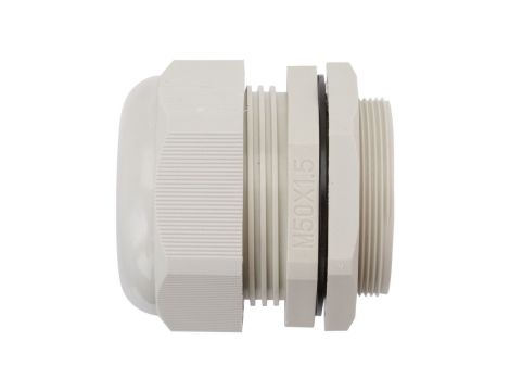 Dławnica kablowa poliamidowa M50 IP68 DP-EN 50 HM szara E03DK-01040100701 /10szt./