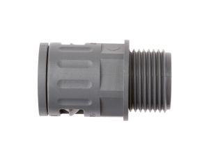 Dławnica do węża osłonowego M20 IP68 SILVYN KLICK-GM 20x1,5/1 szara 55501040