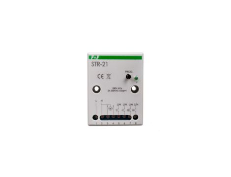 STR Sterownik rolet 230V biały 50-60Hz śruba STR-21