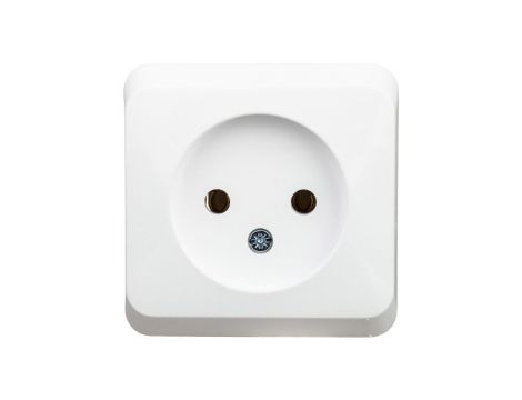 Prima Gniazdo pojedyncze b/u 16A IP20 białe GWN-120P WDE001000