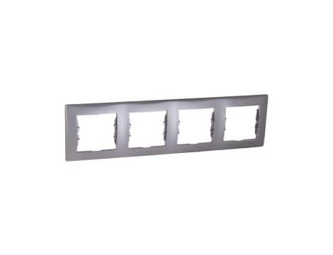 Sedna Ramka poczwórna aluminium pozioma SDN5800760