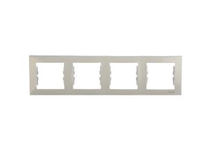 Sedna Ramka poczwórna biała pozioma SDN5800721