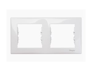 Sedna Ramka podwójna pozioma biała SDN5800321