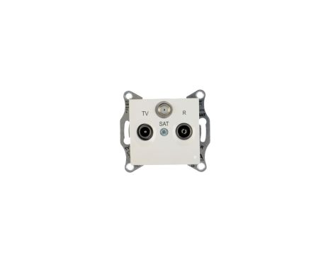 Sedna Gniazdo antenowe RD/TV/SAT końcowe 1dB białe SDN3501321