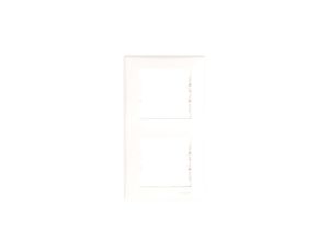 Sedna Ramka podwójna pionowa biała SDN5801121