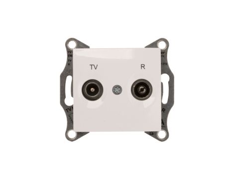 Sedna Gniazdo antenowe RD/TV końcowe białe SDN3301621