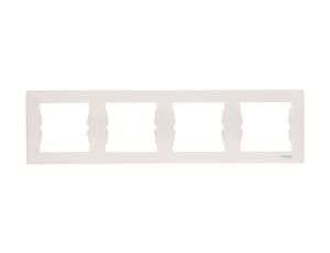 Sedna Ramka poczwórna kremowa pozioma SDN5800723