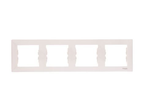 Sedna Ramka poczwórna kremowa pozioma SDN5800723