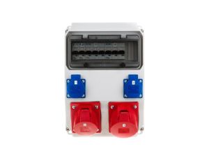 Rozdzielnica stacjonarna ADAMÓW 32A/5PxB32 16A/5PxB16 2xGSx2xB16 IP44 9036435W