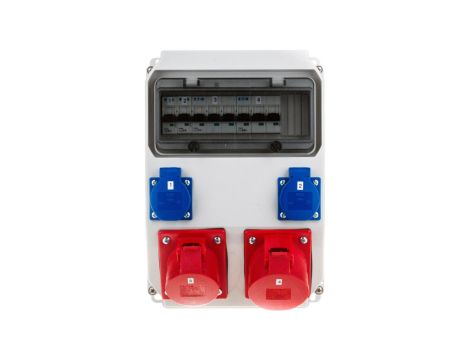 Rozdzielnica stacjonarna ADAMÓW 32A/5PxB32 16A/5PxB16 2xGSx2xB16 IP44 9036435W