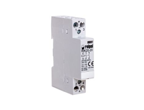 Stycznik modułowy 20A 2Z 0R 24V AC RIK20-20-24 2608178