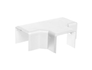 Trójnik 25.2x 20.2mm kremowo-biały LHD 25x20 8914