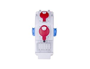 Rozdzielnica budowlana 5P/32A 5P/16A 2x2P+Z 5 modułów ROS 5X-15