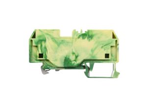 Złączka 2-przewodowa 10mm2 żółto-zielona 284-907