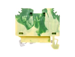 Złączka 2-przewodowa 10mm2 żółto-zielona 284-107