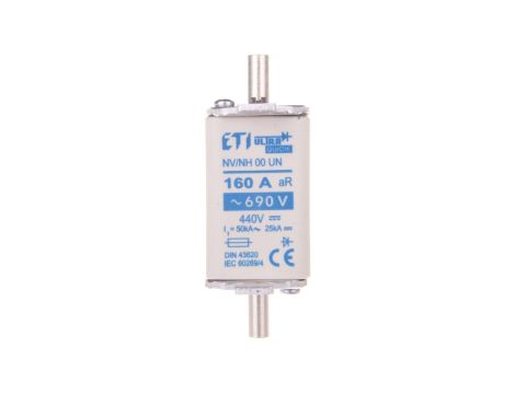 Wkładka bezpiecznikowa NH00 160A aR 690V 004331215