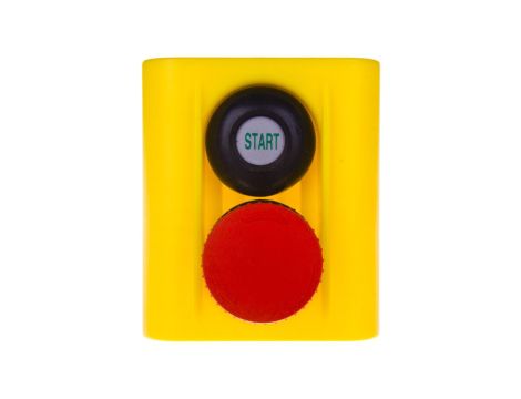 Korpus kasety z przyciskiem bezpieczeństwa IP54 W0-513 25S
