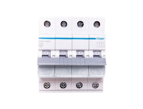 Wyłącznik nadprądowy 4P C 40A 6kA AC MCN440E