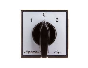 Łącznik krzywkowy sieć-agregat 1P 25A na szynę ŁK25R-1.834S03