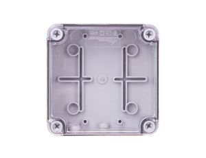 Obudowa 108x108x56mm IP65 z płytą montażową OH-1A.2 Hermet Box 29.12