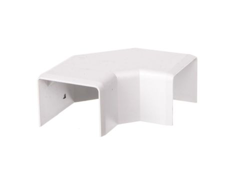 Naroże płaskie 25.2x20.2mm 90 kremowo-biały LHD 25x20 8913