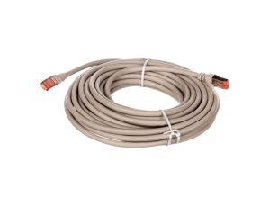 Kabel krosowy (Patch Cord) S/FTP kat.6 szary 10m DK-1644-100