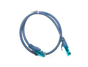 Kabel krosowy (Patch Cord) U/UTP kat.5e niebieski 0,5m DK-1512-005/B