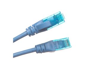 Kabel krosowy (Patch Cord) U/UTP kat.5e niebieski 1m DK-1512-010/B