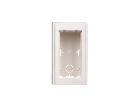 Simon Connect Obudowa CIMA PRO natynkowa pojedyncza 2xK45 czysta biel SBC100/9
