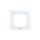 AS Ramka pojedyncza do łączników IP44 biała RH-1G/00