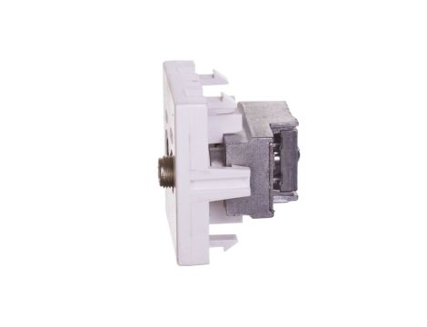 Simon Connect Gniazdo K45 antenowe RTV/SAT czysta biel K130A/9