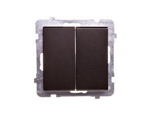 SONATA Łącznik świecznikowy czekoladowy metalik ŁP-2R/m/40