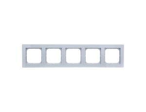 SONATA Ramka pięciokrotna biała R-5R/00