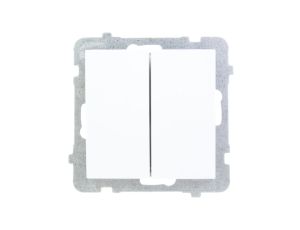 AS Łącznik schodowy podwójny biały ŁP-10G/m/00