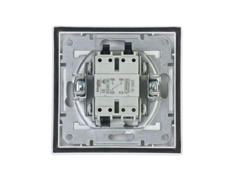 Łącznik Asfora schodowy IP44 biały z ramką EPH0400421