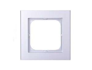 SONATA Ramka pojedyncza srebro mat R-1R/38