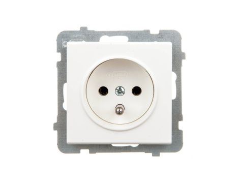 SONATA Gniazdo pojedyncze z/u ecru GP-1RZ/m/27