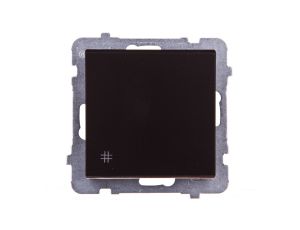 SONATA Łącznik krzyżowy czekoladowy metalik ŁP-4R/m/40