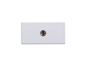 Simon Connect Gniazdo K45/2 audio żeńskie 3,5mm stereo mini-jack czysta biel K123B/9