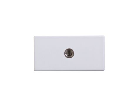 Simon Connect Gniazdo K45/2 audio żeńskie 3,5mm stereo mini-jack czysta biel K123B/9