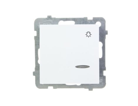 AS Przycisk /światło/ z podświetleniem biały ŁP-5GS/m/00