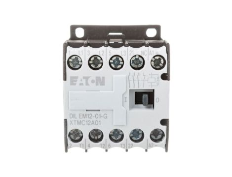 Stycznik mocy 12A 3P 24VDC 0Z 1R DILEM12-01-G(24VDC) 127137