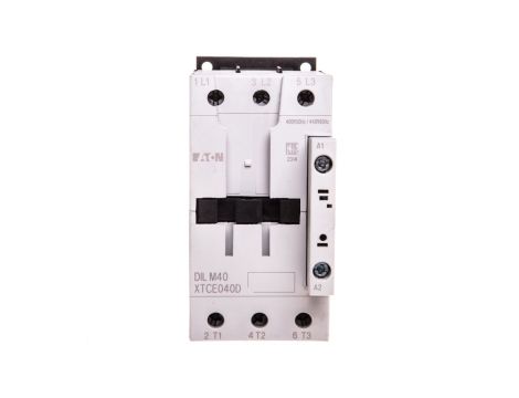 Stycznik mocy 40A 3P 400VAC 0Z 0R DILM40(400V50HZ,440V60HZ) 277768