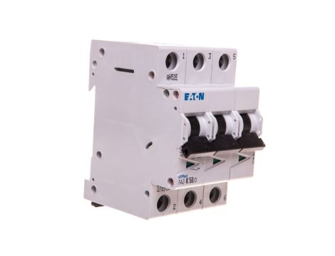 Wyłącznik nadprądowy 3P K 50A 15kA AC FAZ K50/3 278916