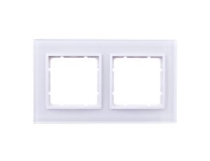 Berker.B.7 GLAS Ramka 2- krotna szklana śnieżnobiała 10126909