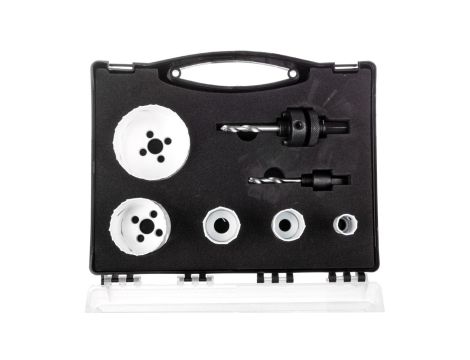 Otwornice bi-metalowe 19-68 mm, zestaw 7 szt. 60H968